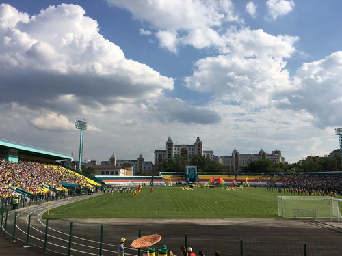 Открытие стадиона Металлург