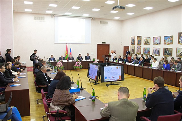 На конференции